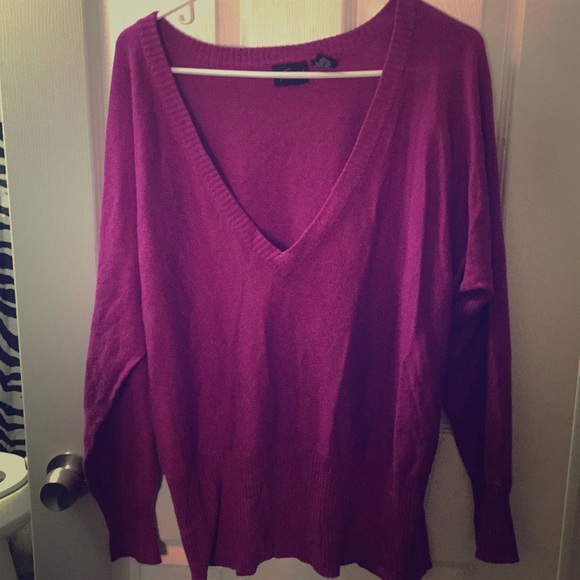 Plum torrid low cut blouse - Picture 1 of 1